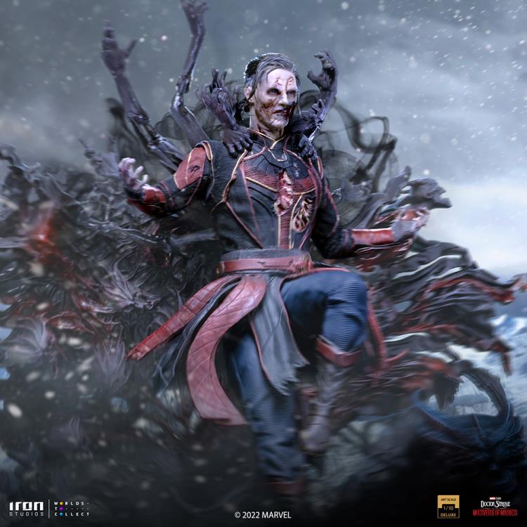Doctor Strange In the Multiverse of Madness Dead Defender Strange Deluxe 1/10 Art Scale Limited Edition Statue Gallery Image 15