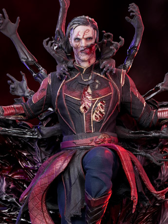 Doctor Strange In the Multiverse of Madness Dead Defender Strange Deluxe 1/10 Art Scale Limited Edition Statue Gallery Image 2
