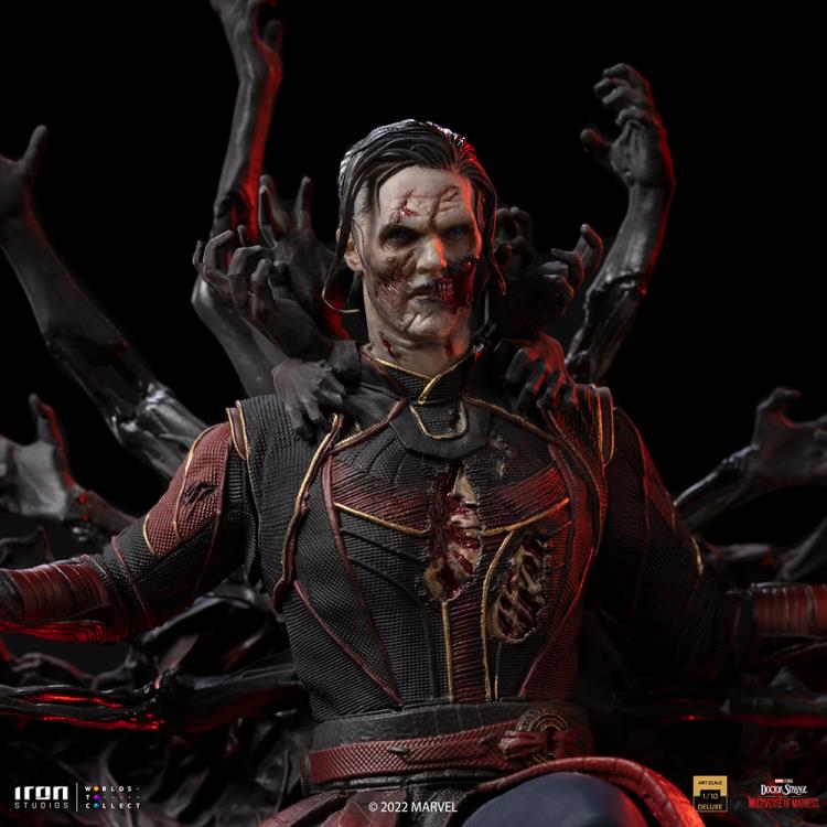 Doctor Strange In the Multiverse of Madness Dead Defender Strange Deluxe 1/10 Art Scale Limited Edition Statue Gallery Image 9