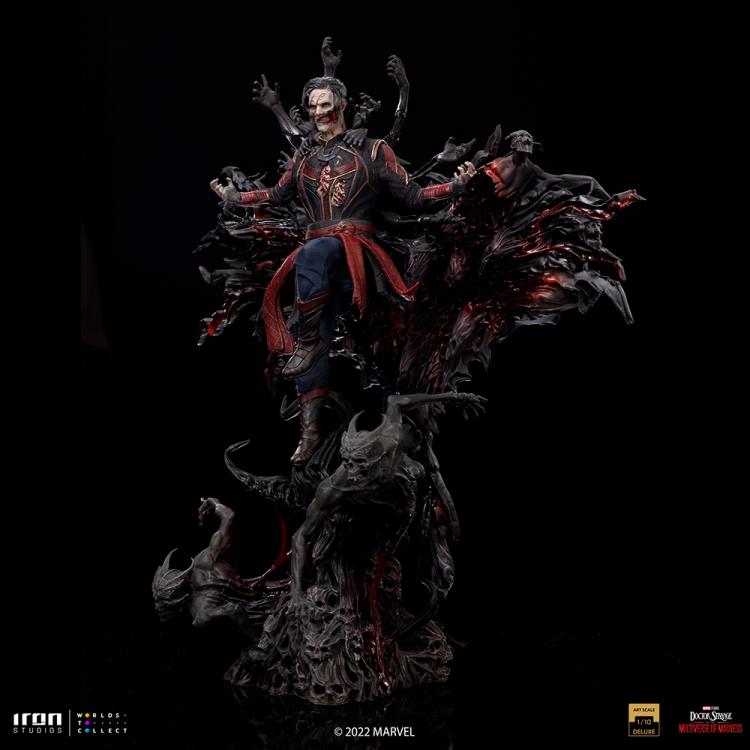 Doctor Strange In the Multiverse of Madness Dead Defender Strange Deluxe 1/10 Art Scale Limited Edition Statue Gallery Image 4