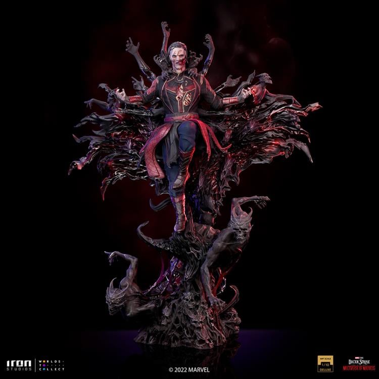 Doctor Strange In the Multiverse of Madness Dead Defender Strange Deluxe 1/10 Art Scale Limited Edition Statue Gallery Image 3