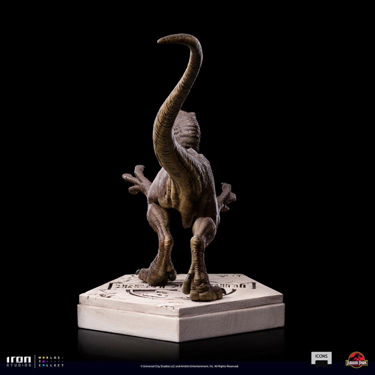 Jurassic Park Icons Velociraptor (A) Statue Gallery Image 5
