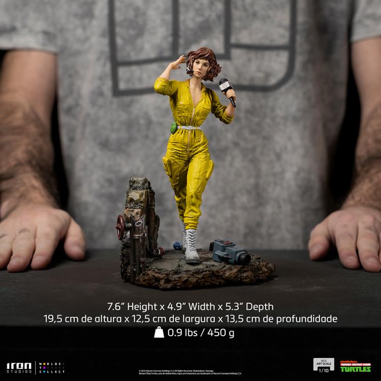 Teenage Mutant Ninja Turtles April O'Neil 1/10 Art Scale Limited Edition Statue Gallery Image 16