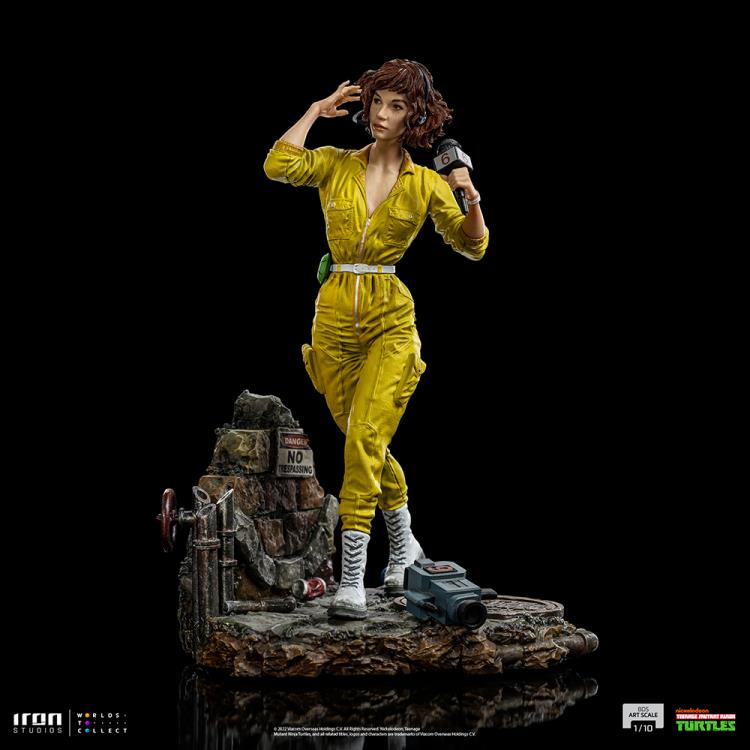 Teenage Mutant Ninja Turtles April O'Neil 1/10 Art Scale Limited Edition Statue Gallery Image 7