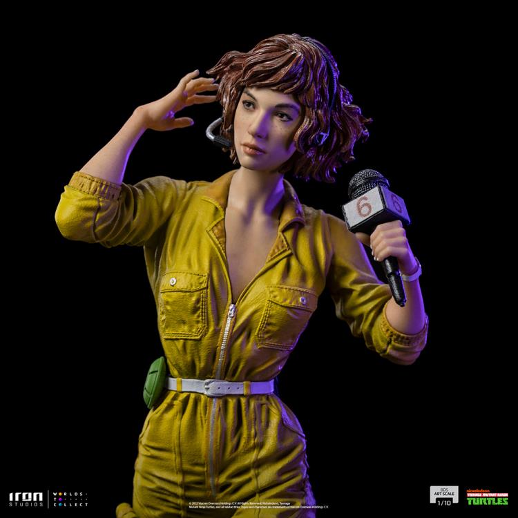 Teenage Mutant Ninja Turtles April O'Neil 1/10 Art Scale Limited Edition Statue Gallery Image 8