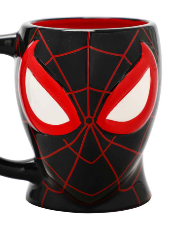 Marvel Miles Morales Sculpted Ceramic Mug Gallery Image 2
