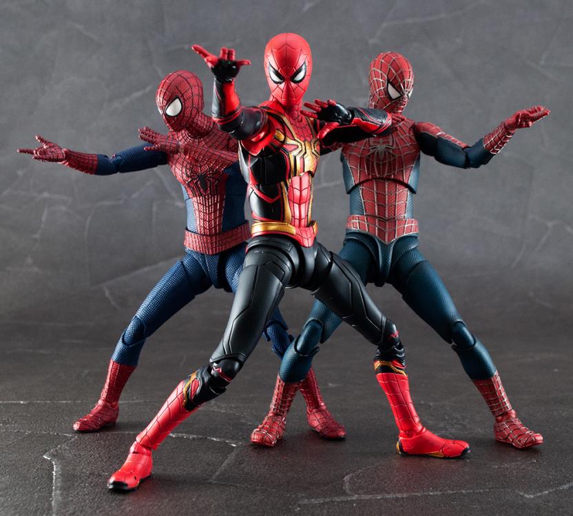 Spider-Man: No Way Home S.H.Figuarts Spider-Man (Integrated Suit Final Battle) Action Figure Gallery Image 9