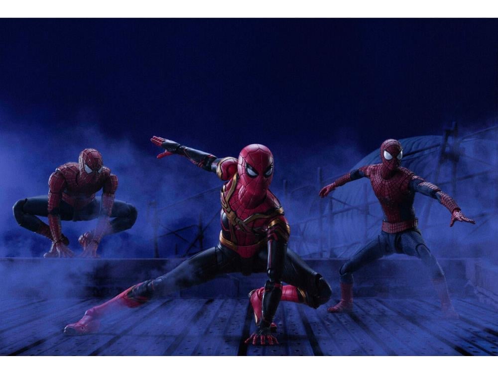 Spider-Man: No Way Home S.H.Figuarts Spider-Man (Integrated Suit Final Battle) Action Figure Gallery Image 13