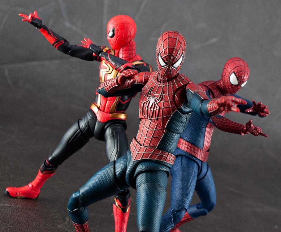 Spider-Man: No Way Home S.H.Figuarts Spider-Man (Integrated Suit Final Battle) Action Figure Gallery Image 11