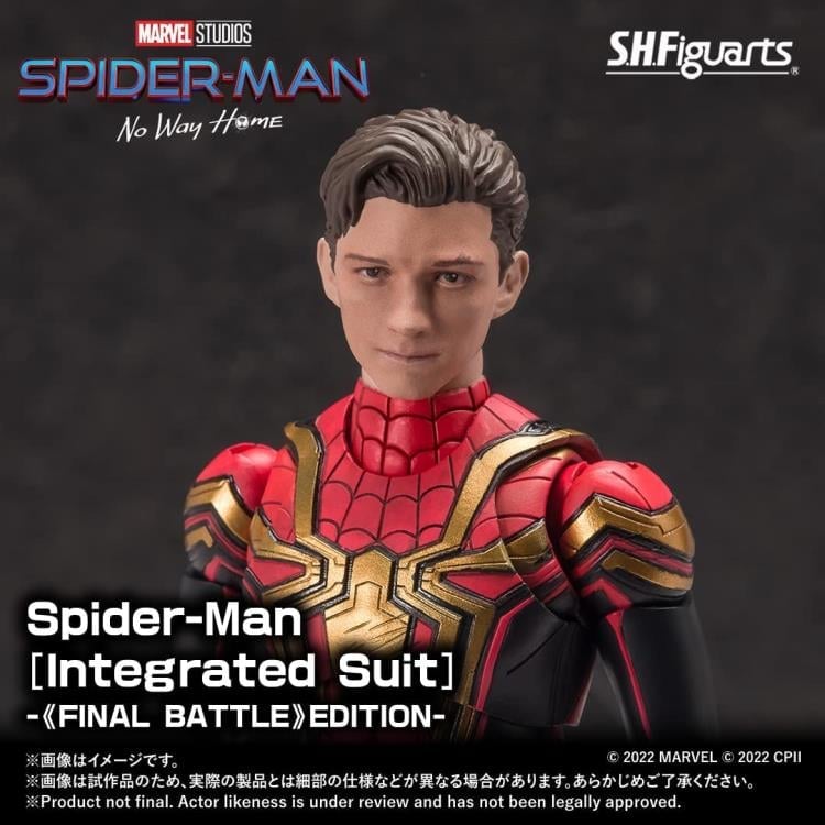 SHフィギュアーツ　No way  Spider-Man: No Way Home S.H.Figuarts Spider-Man (Integrated Suit