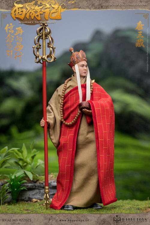 Journey to the West Chinese Myth Series Four Masters and Apprentices Tang Sanzang 1/12 Scale Figure Gallery Image 4