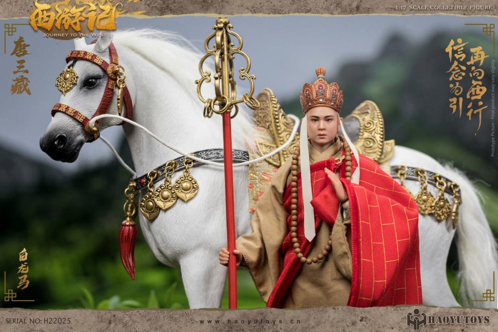 Journey to the West Chinese Myth Series Four Masters and Apprentices Tang Sanzang 1/12 Scale Figure Gallery Image 7
