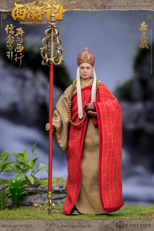 Journey to the West Chinese Myth Series Four Masters and Apprentices Tang Sanzang 1/12 Scale Figure Gallery Image 3