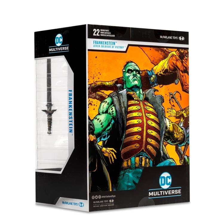 Seven Soldiers of Victory DC Multiverse Frankenstein Mega Action