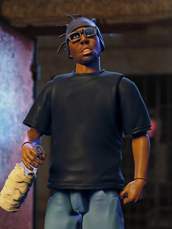 O.D.B. ULTIMATES! Action Figure Gallery Image 2