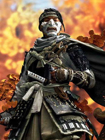 Ghost of Tsushima Ultimate Premium Masterline Jin Sakai (Righteous Punishment Ghost Armor) 1/4 Scale Limited Edition Statue Gallery Image 2