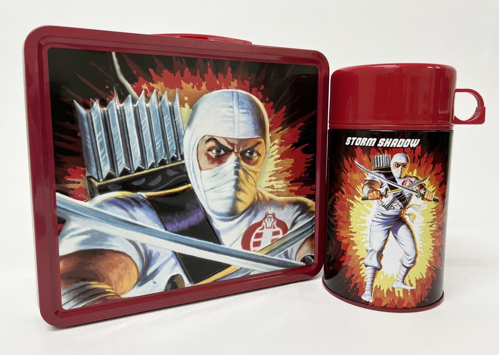 G.I. Joe Storm Shadow & Snake Eyes Lunch Box and Thermos PX Previews Exclusive Gallery Image 3
