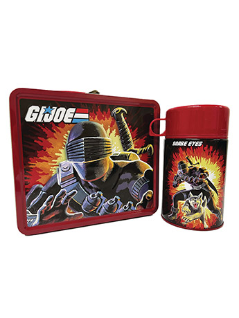 G.I. Joe Storm Shadow & Snake Eyes Lunch Box and Thermos PX Previews Exclusive Gallery Image 2