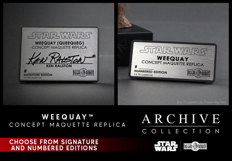 Star Wars: Return of the Jedi Weequay Concept Signature Edition Maquette Replica Gallery Image 11