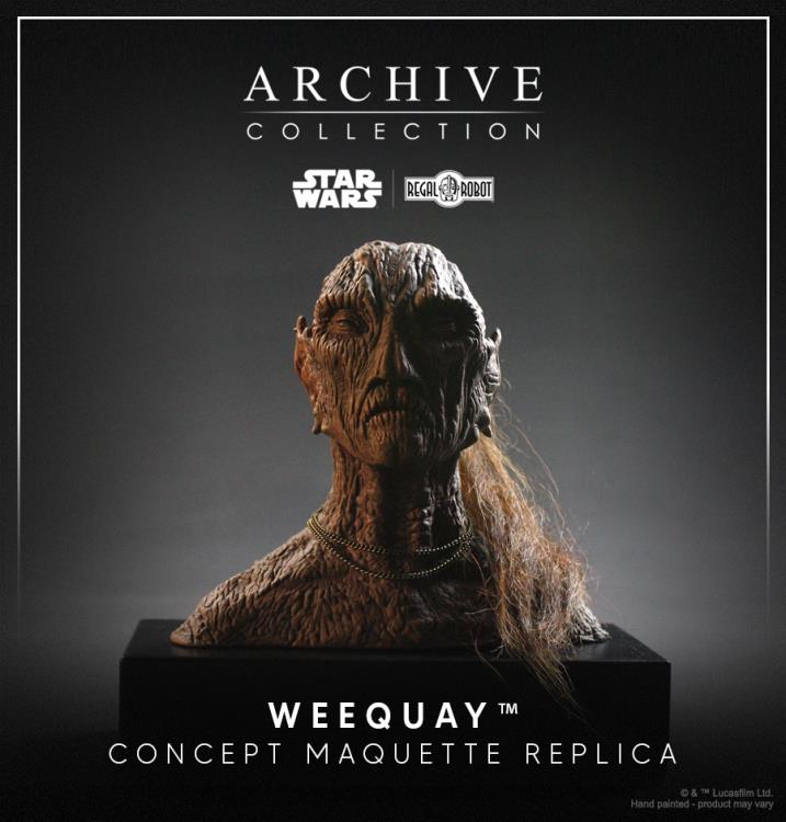 Star Wars: Return of the Jedi Weequay Concept Signature Edition Maquette Replica Gallery Image 4