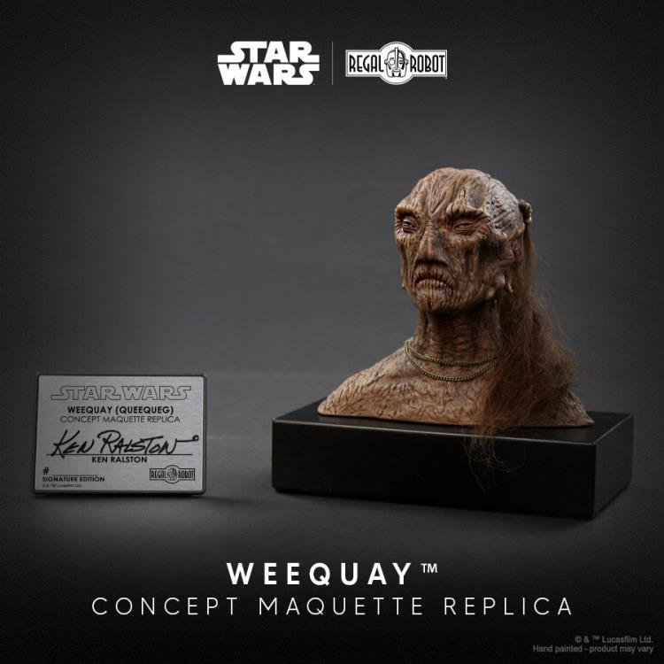 Star Wars: Return of the Jedi Weequay Concept Signature Edition Maquette Replica Gallery Image 3