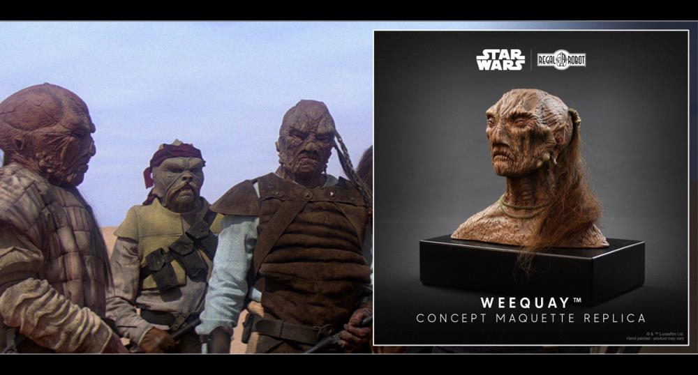 Star Wars: Return of the Jedi Weequay Concept Signature Edition Maquette Replica Gallery Image 10