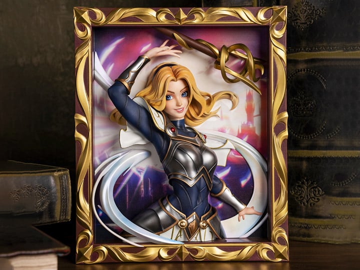 League of Legends The Lady of Luminosity Lux 3D Art Frame