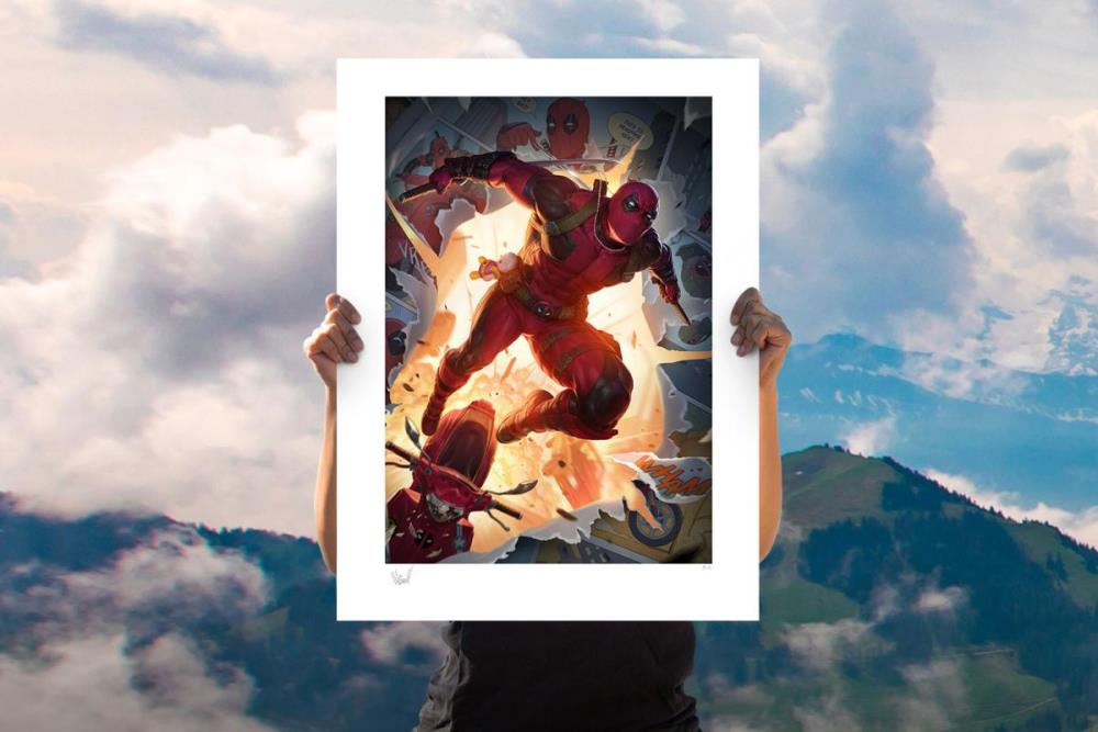 Marvel Comics Deadpool Limited Edition Art Print Gallery Image 3