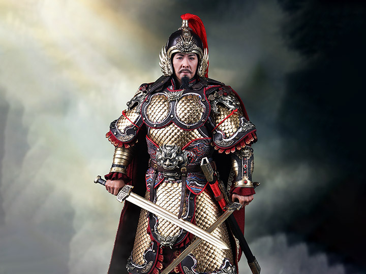 Three Kingdoms Liu Bei Xuande (Exclusive Copper Ver.) 1/6 Scale Figure Gallery Image 1