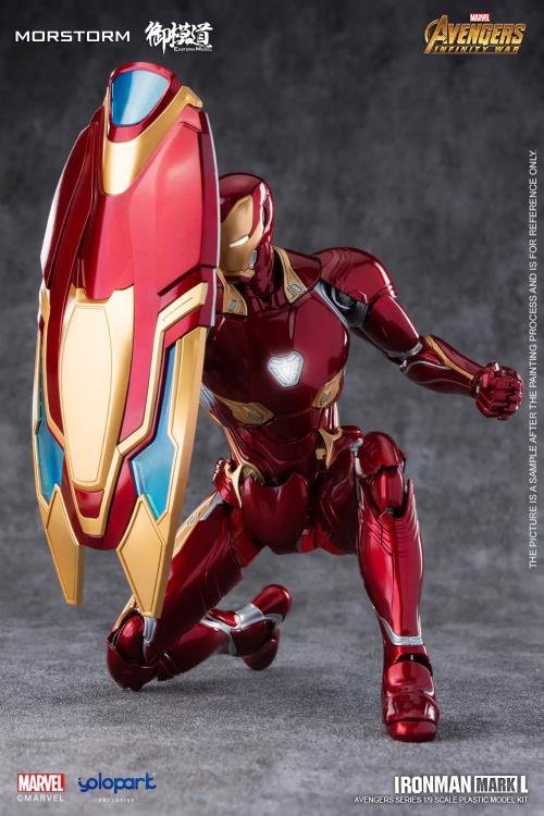 Marvel Iron Man MK50 (Deluxe Ver.) 1/9 Scale Model Kit Gallery Image 4