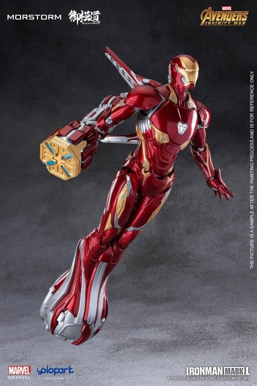 Marvel Iron Man MK50 (Deluxe Ver.) 1/9 Scale Model Kit Gallery Image 8