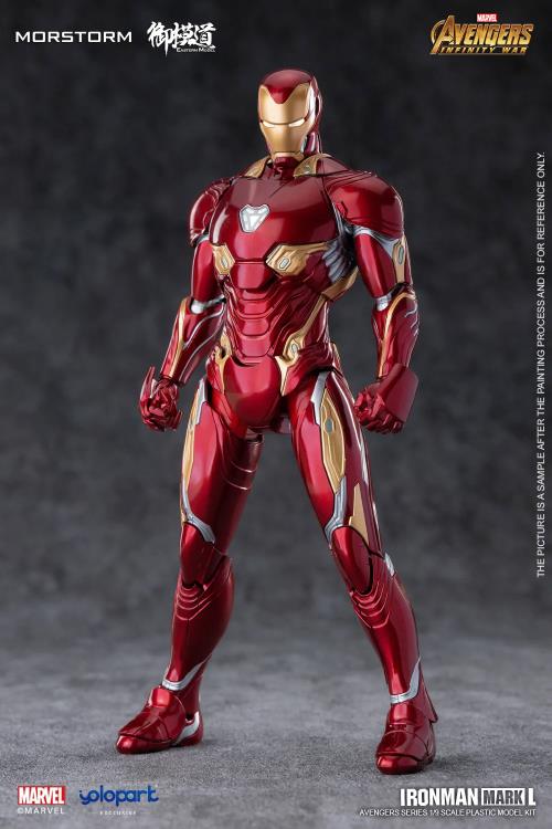Marvel Iron Man MK50 (Deluxe Ver.) 1/9 Scale Model Kit Gallery Image 3