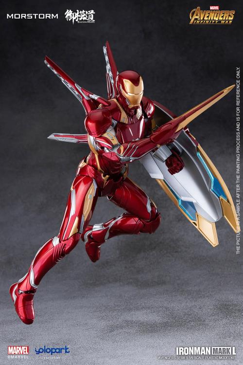 Marvel Iron Man MK50 (Deluxe Ver.) 1/9 Scale Model Kit Gallery Image 9
