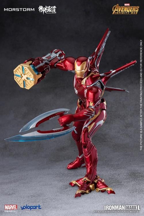 Marvel Iron Man MK50 (Deluxe Ver.) 1/9 Scale Model Kit Gallery Image 7