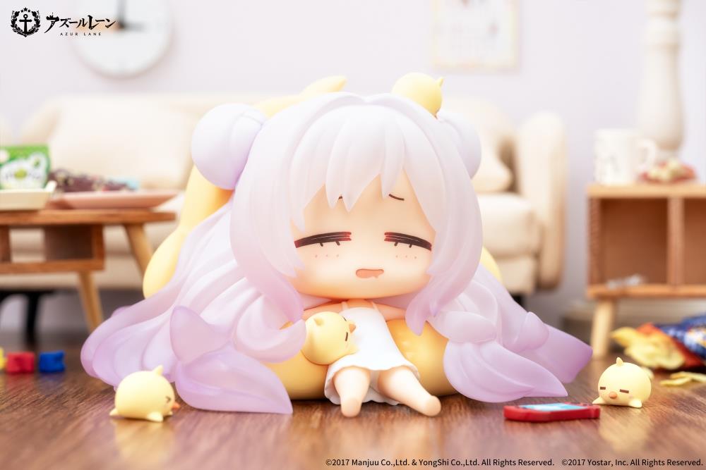 Azur Lane JUUs Time Chibi Le Malin Deformed Scale Figure (With Bonus) Gallery Image 4