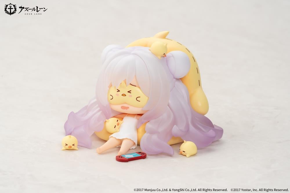 Azur Lane JUUs Time Chibi Le Malin Deformed Scale Figure (With Bonus) Gallery Image 9