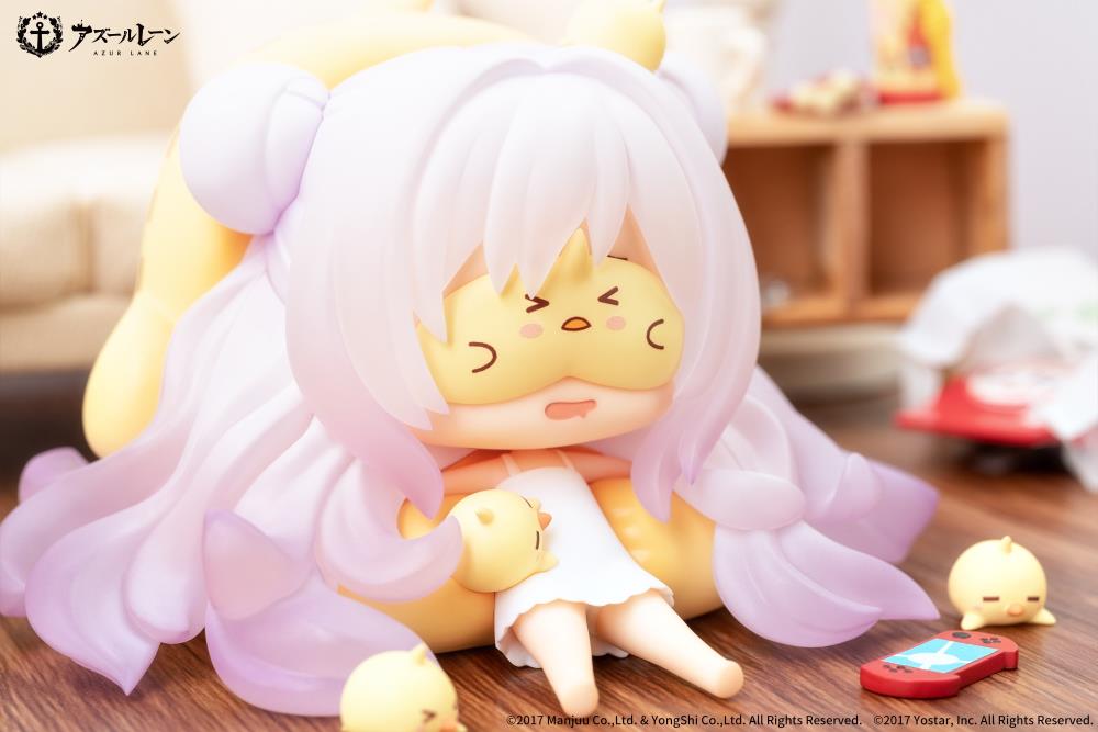 Azur Lane JUUs Time Chibi Le Malin Deformed Scale Figure (With Bonus) Gallery Image 7