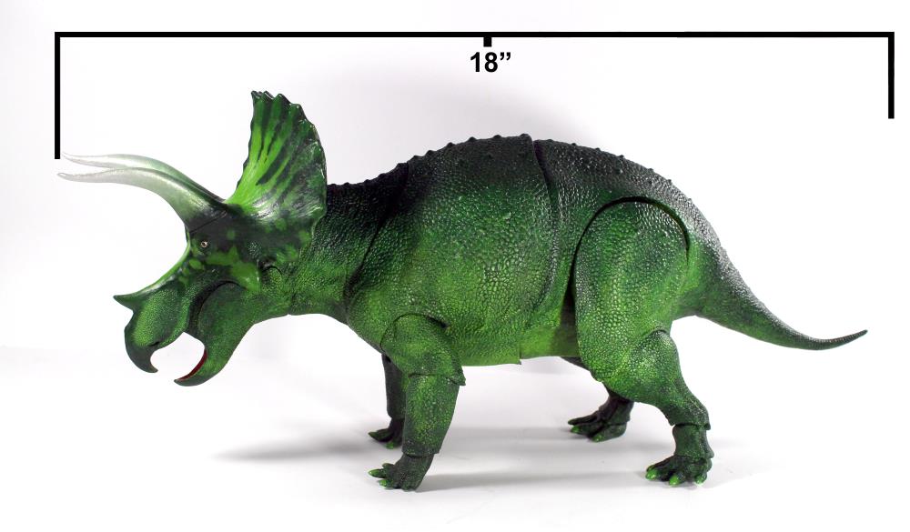 Beasts of the Mesozoic: Cyberzoic Series Triceratops horridus (Steelhorn) 1/18 Scale Limited Edition Figure Gallery Image 6