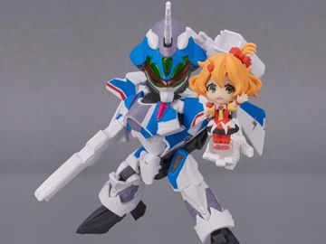 Macross Delta Tiny Session VF-31J Siegfried & Freyja Figure Set