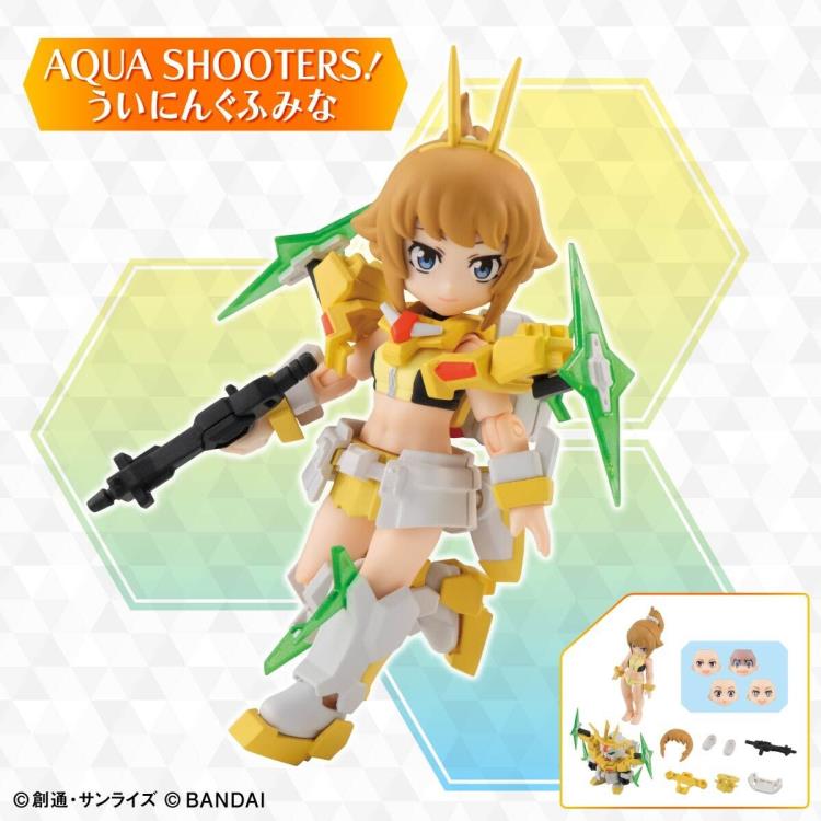 Gundam Build Fighters: Battlogue Aqua Shooters! WF-01 Winning Fumina Figure Gallery Image 3