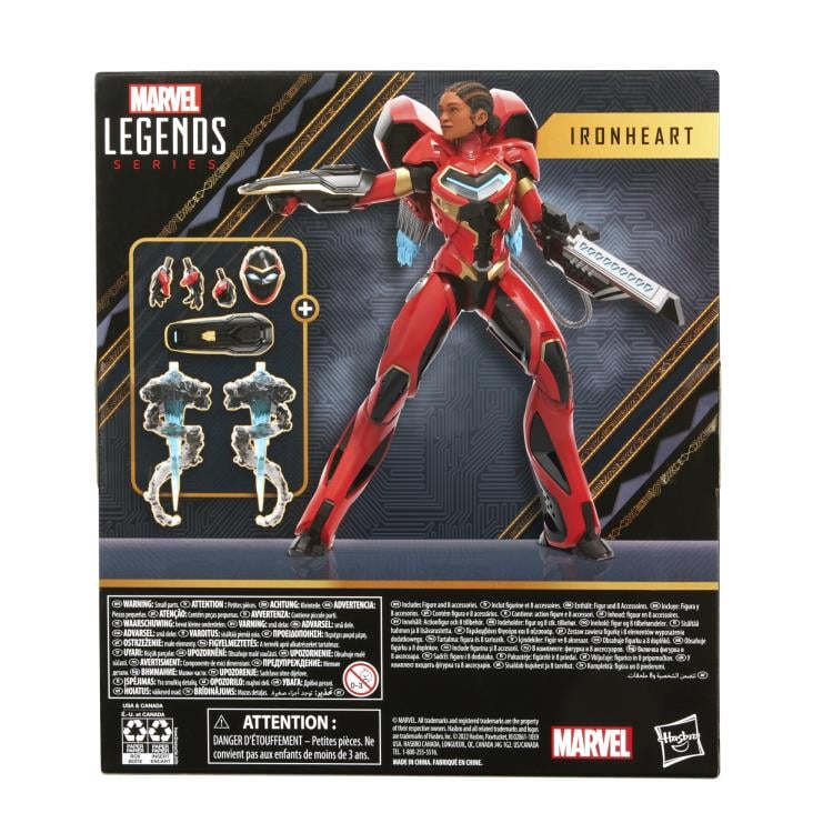 Black Panther: Wakanda Forever Marvel Legends Ironheart Deluxe Action Figure Gallery Image 10