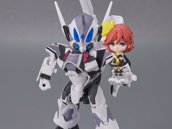 Macross Delta Tiny Session VF-31F Siegfried & Kaname Figure Set Gallery Image 1