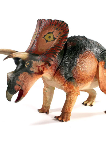 Beasts of the Mesozoic: Ceratopsian Series Torosaurus latus (Fan's Choice) 1/18 Scale Figure Gallery Image 2