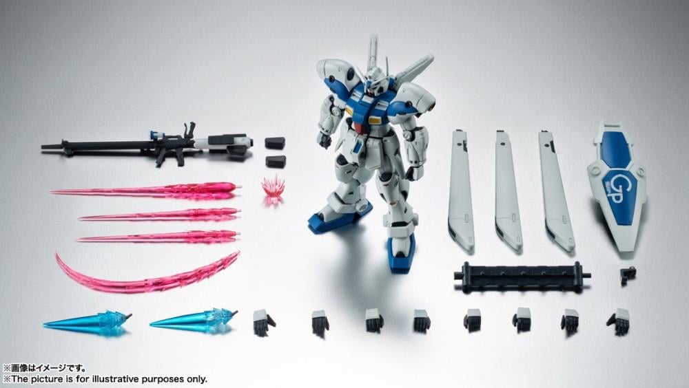 Gundam Robot Spirits Side MS RX-78GP04G Gundam Prototype 4 Gerbera