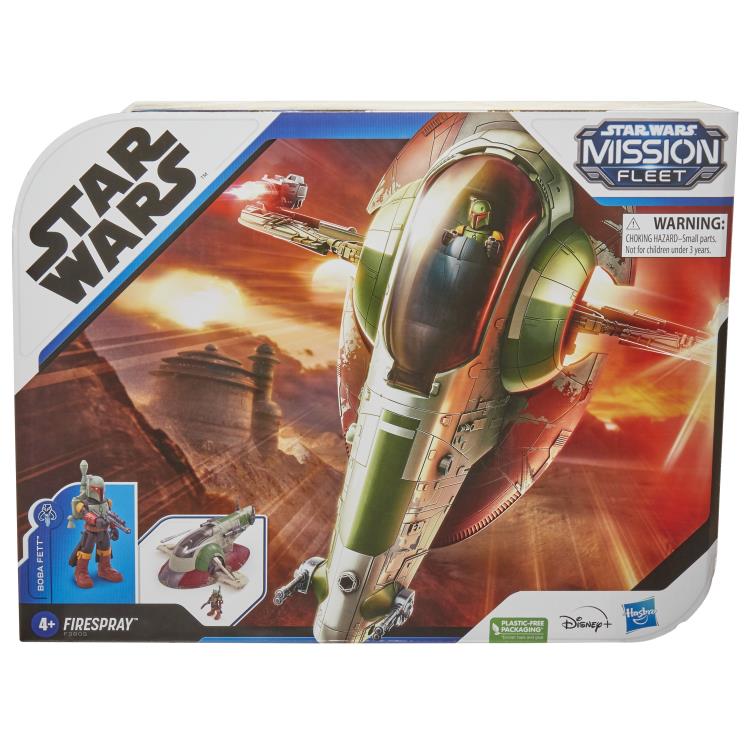 Star Wars Mission Fleet Deluxe Starship Skirmish Boba Fett and Firespray Set Gallery Image 10