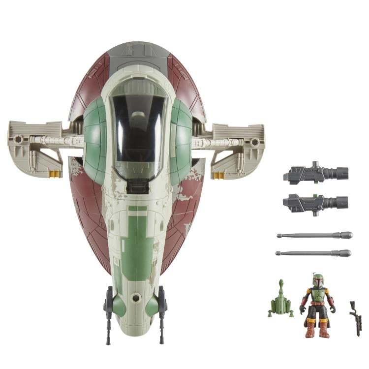 Star Wars Mission Fleet Deluxe Starship Skirmish Boba Fett and Firespray Set Gallery Image 8