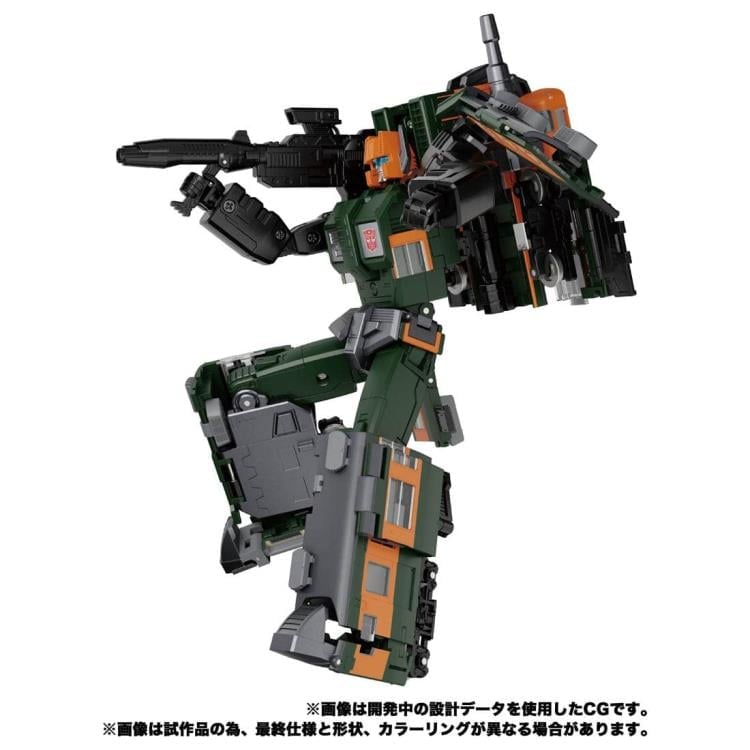 Transformers Masterpiece G MPG-04 Trainbot Suiken (Raiden Combiner) Gallery Image 6