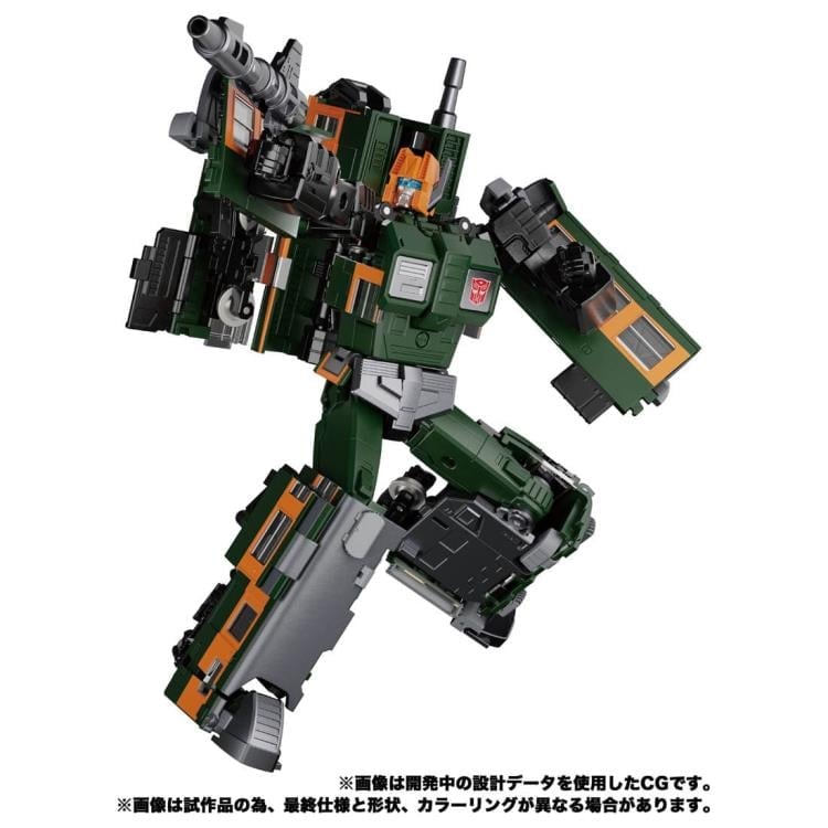 Transformers Masterpiece G MPG-04 Trainbot Suiken (Raiden Combiner) Gallery Image 4