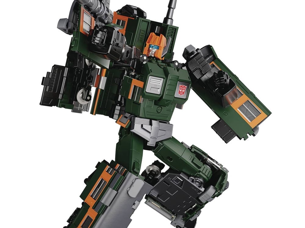 Transformers Masterpiece G MPG-04 Trainbot Suiken (Raiden Combiner) Gallery Image 1
