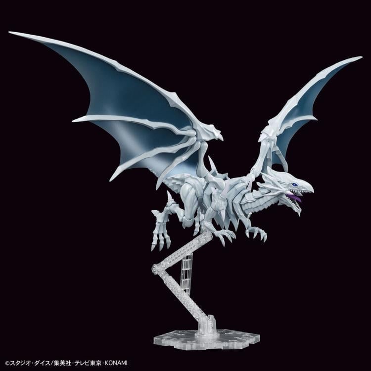 Yu-Gi-Oh Duel Monsters Figure-rise Standard Amplified Blue-Eyes White Dragon Model Kit Gallery Image 9